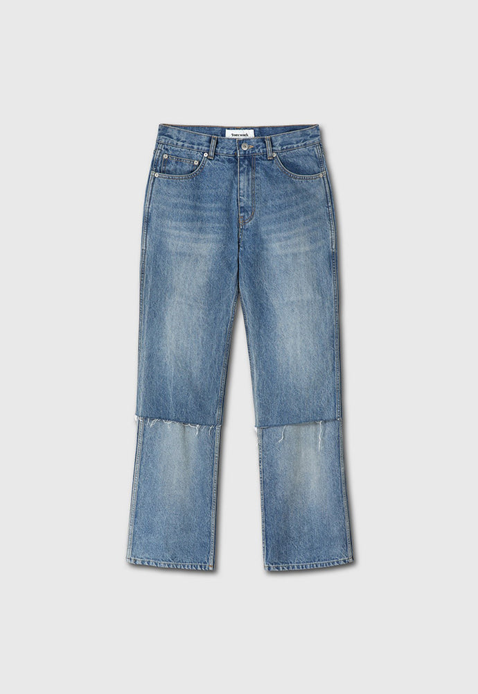 Tonywack - Layered Denim Jeans (Washed Blue) product image 7 | TRAB K-Fashion Australia