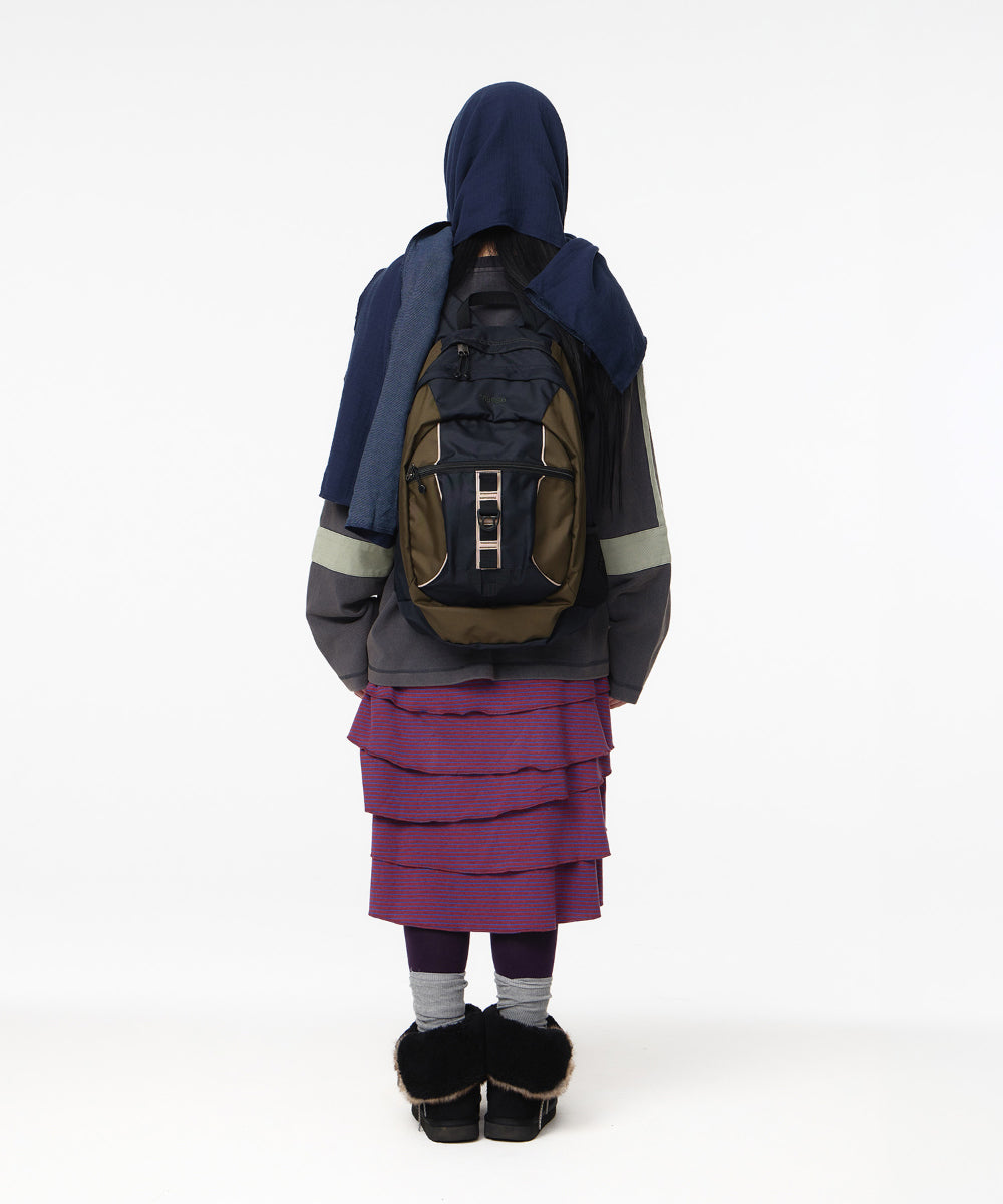 Coyseio - Retro Oxford Backpack (Navy) product image 9 | TRAB K-Fashion Australia