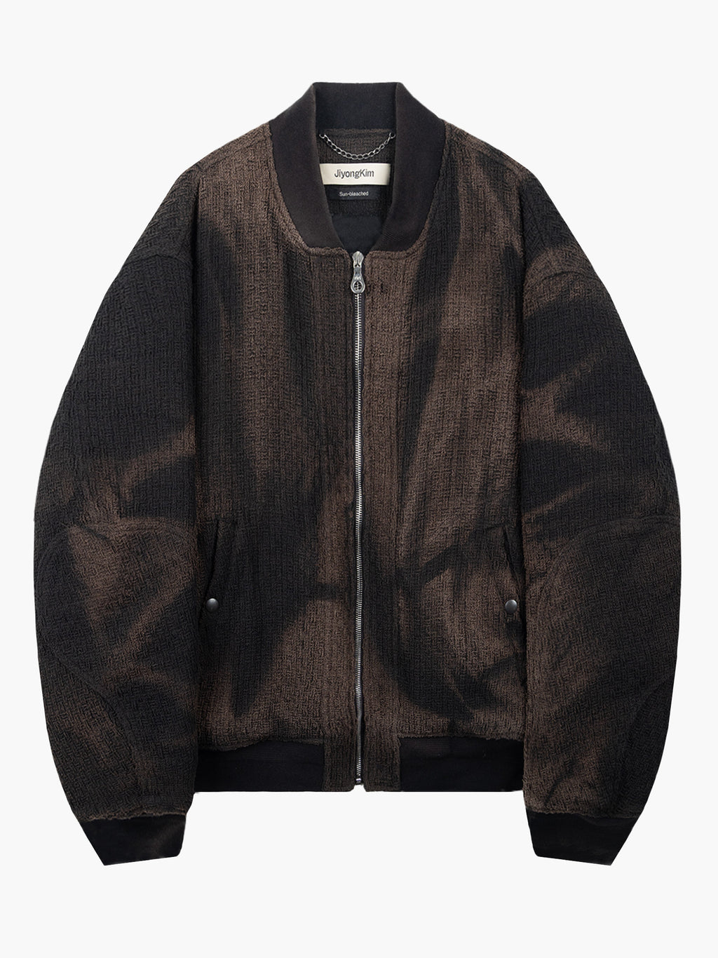 Jiyong Kim - Sun-Bleached Bomber Jacket (Black) product image 8 | TRAB K-Fashion Australia
