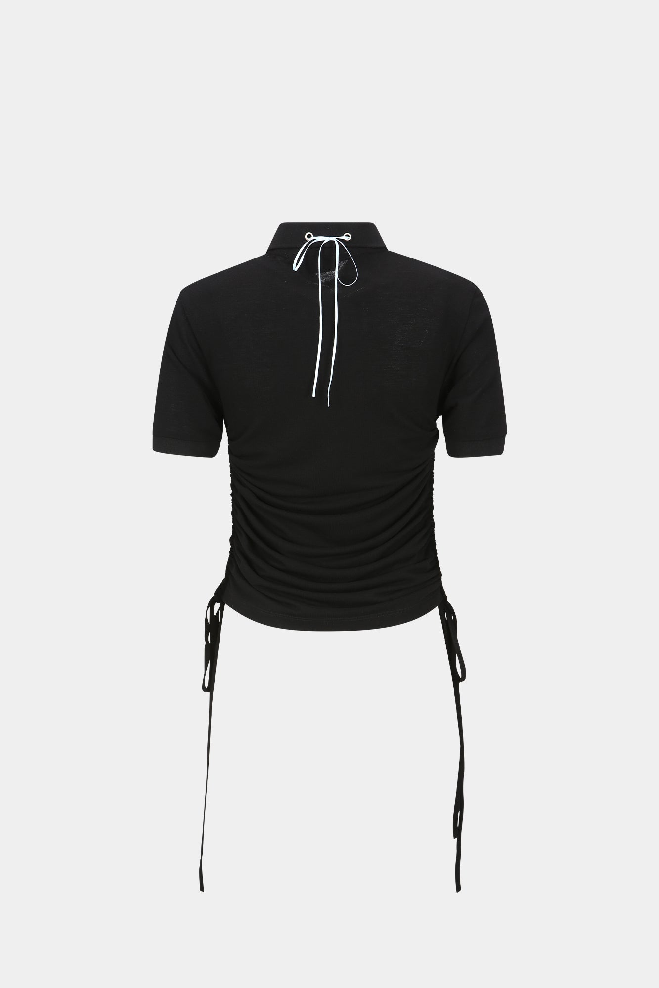 Andersson Bell - Halter String Piqué Polo Shirts (Black) product image 12 | TRAB K-Fashion Australia