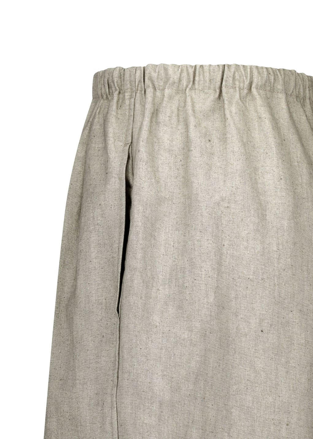 Amomento - Linen Drawstring Shorts (Beige) product image 7 | TRAB K-Fashion Australia