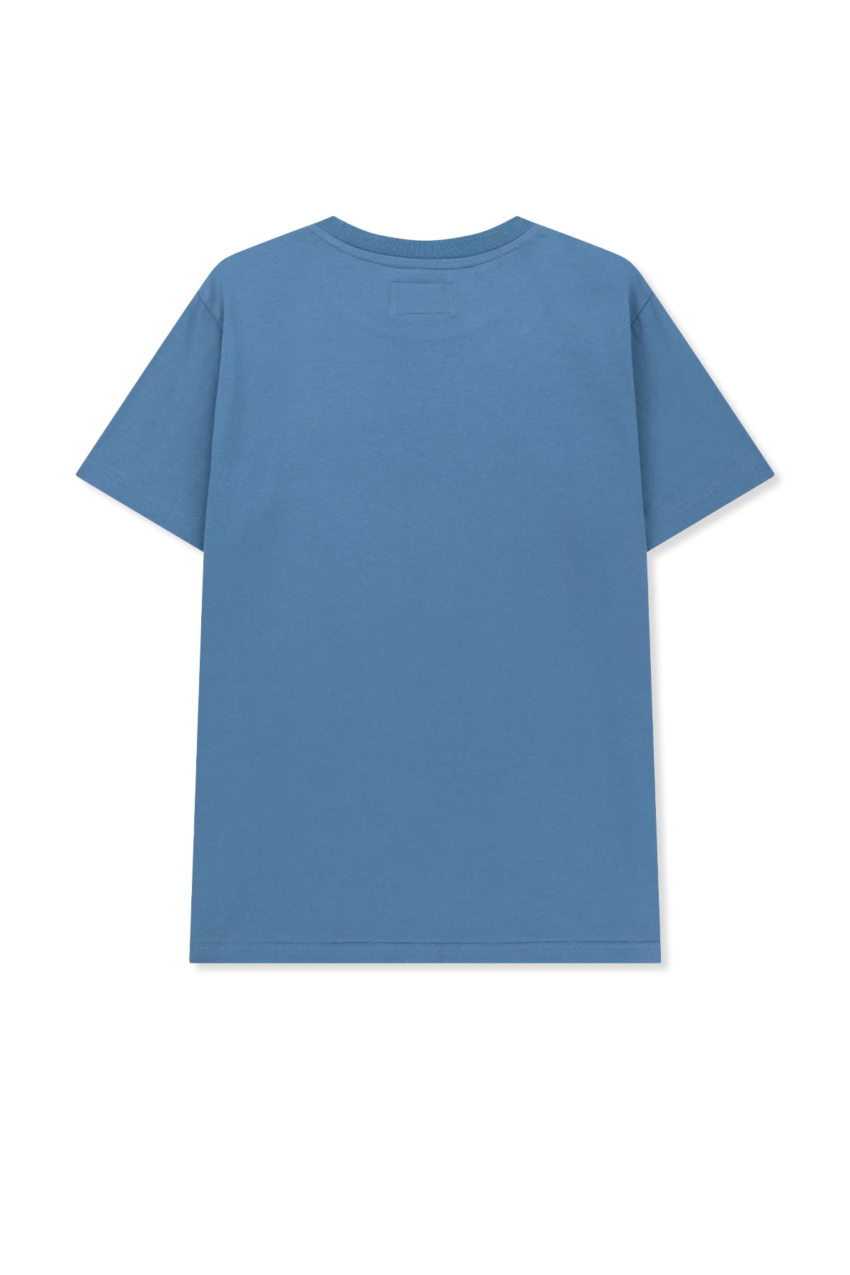 Matin Kim - Applique Felt Logo Top (Blue) product image 2 | TRAB K-Fashion Australia