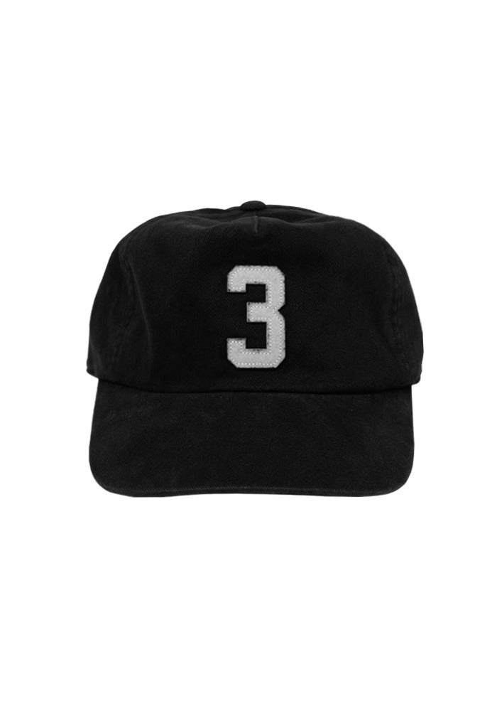 Collect Pieces - Three 5 Panel Cap (Black) product image 1 | TRAB K-Fashion Australia