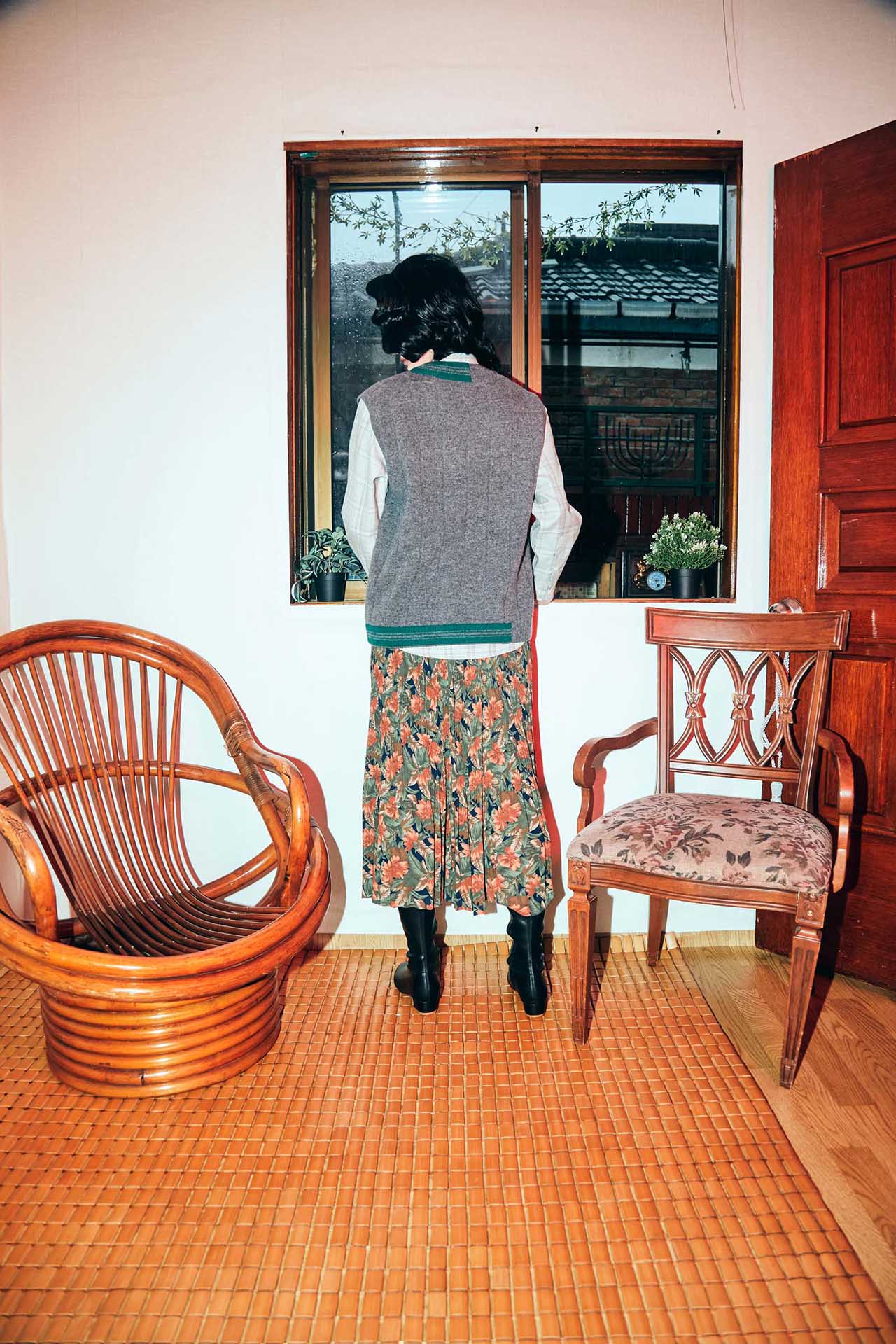 Ioedle - Wool Shirt (Green) product image 10 | TRAB K-Fashion Australia