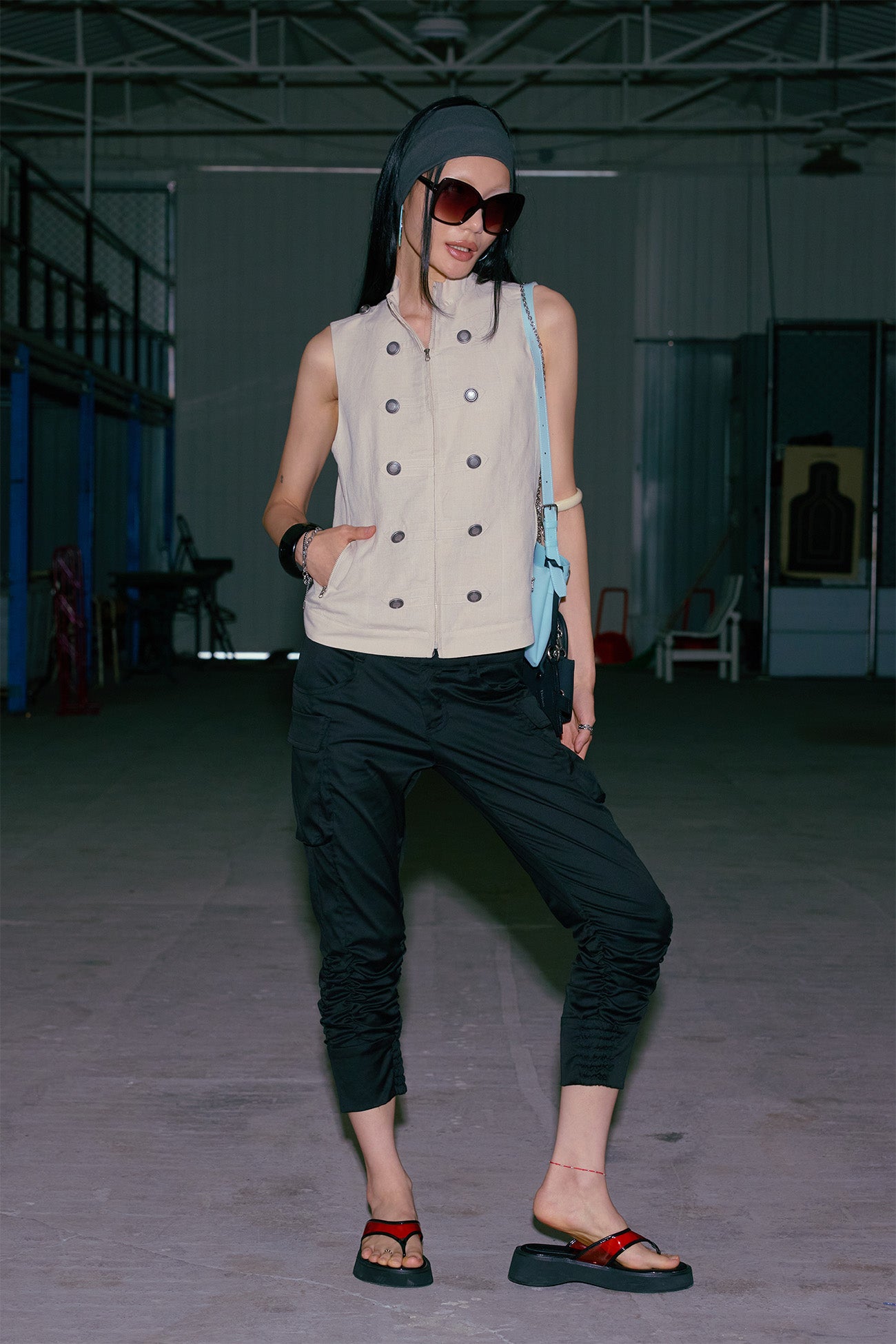 Deinet - Napoleon Tech Vest (Beige) product image 5 | TRAB K-Fashion Australia