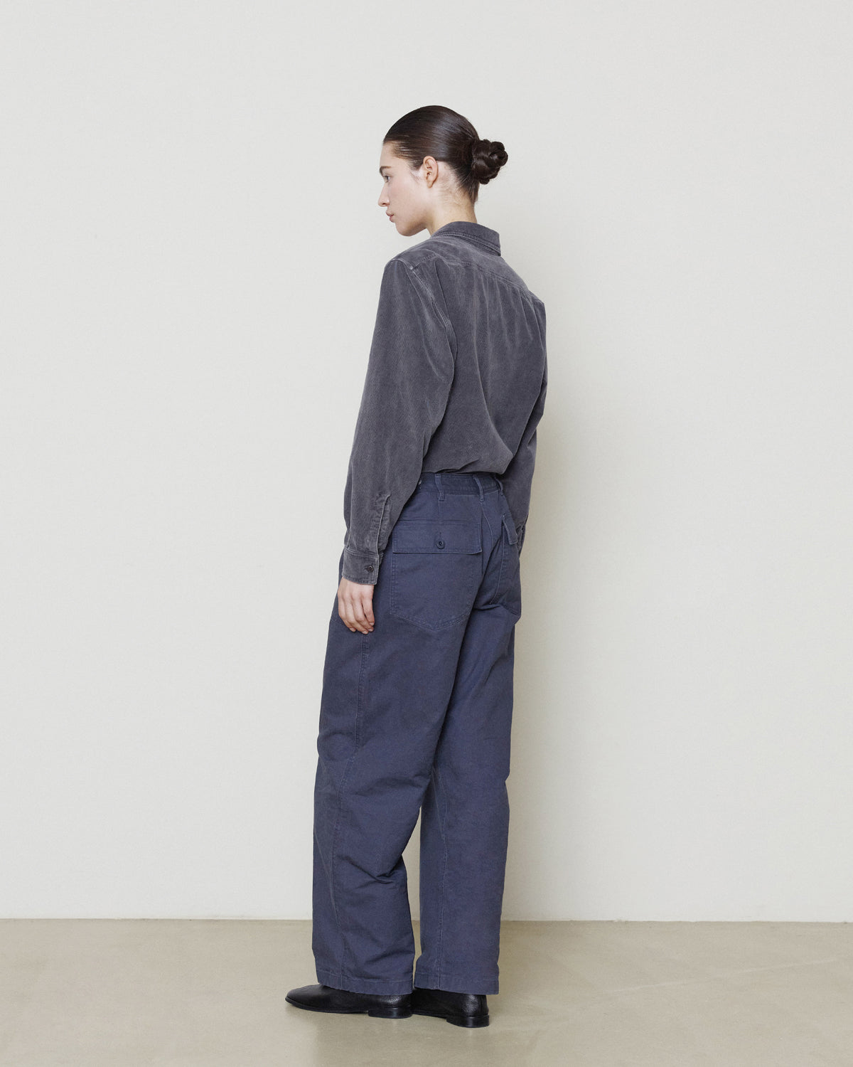 Brownyard - Wide Fatigue Pants (Washed Navy) product image 3 | TRAB K-Fashion Australia