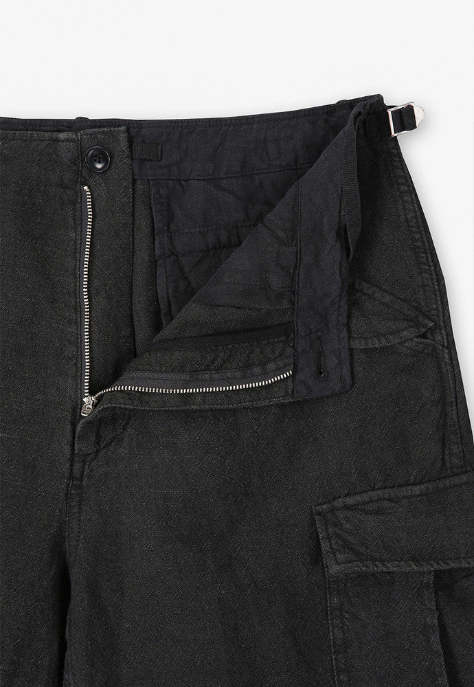 Art if acts - Linen M-51 Shorts (Black) product image 10 | TRAB K-Fashion Australia