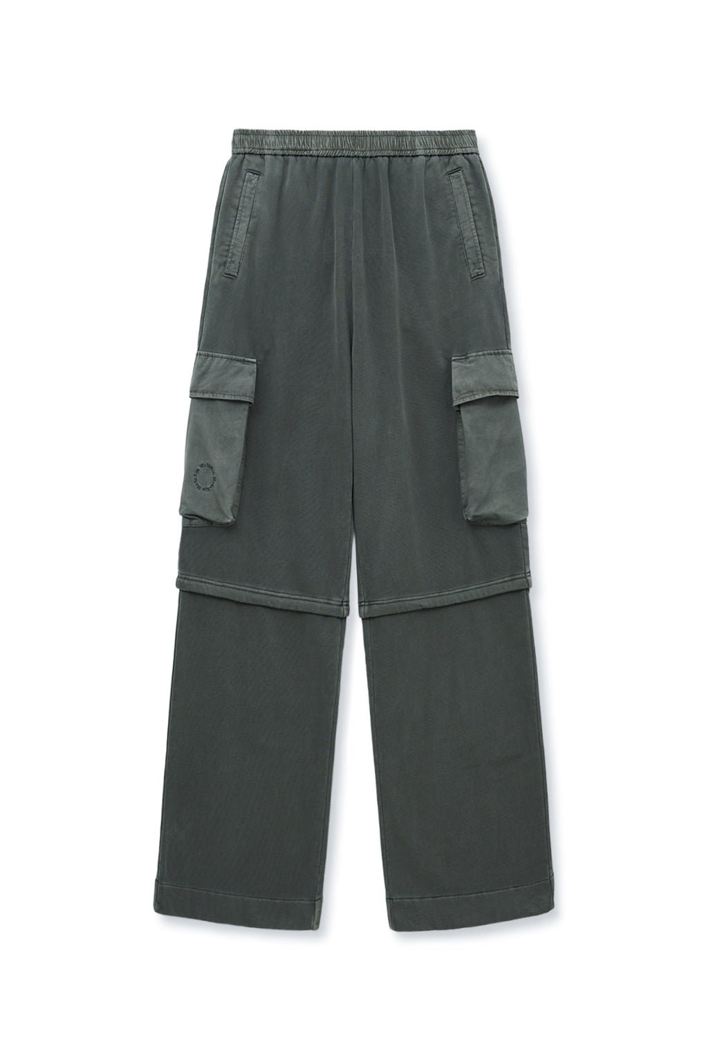 Matin Kim - [Pre-Order – Ships November 5] Pigment Dyed Cargo Pants (Charcoal) product image 2 | TRAB K-Fashion Australia