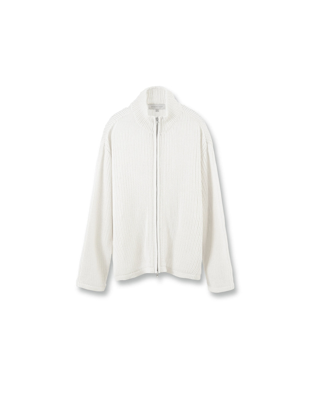Brownyard - Knit Zip Up (Ivory) product image 5 | TRAB K-Fashion Australia