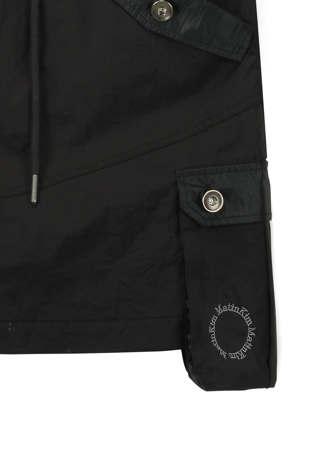 Matin Kim - Cargo Mini Skirt (Charcoal) product image 4 | TRAB K-Fashion Australia