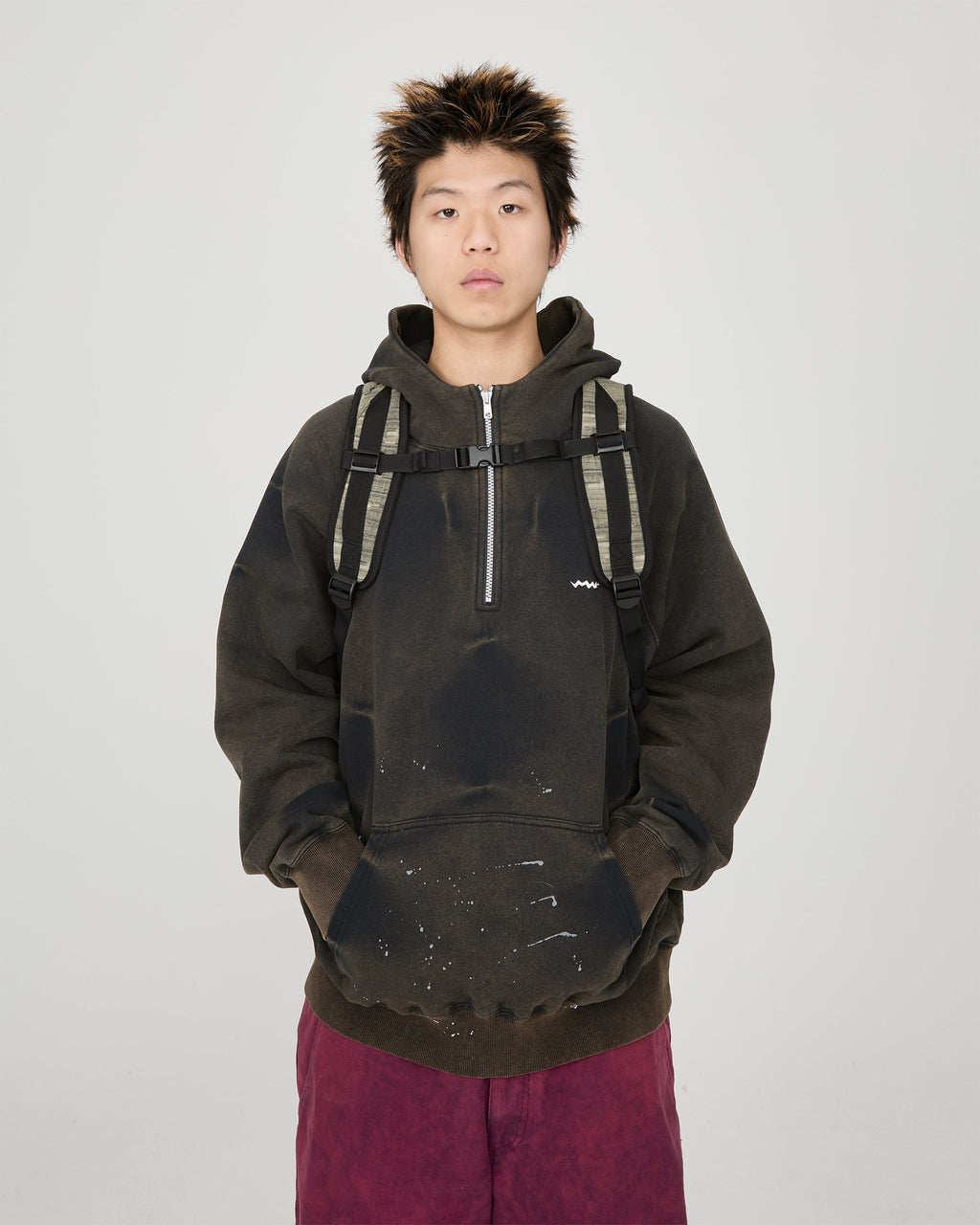 yeseyesee - Boarders Backpack (Khaki) product image 9 | TRAB K-Fashion Australia