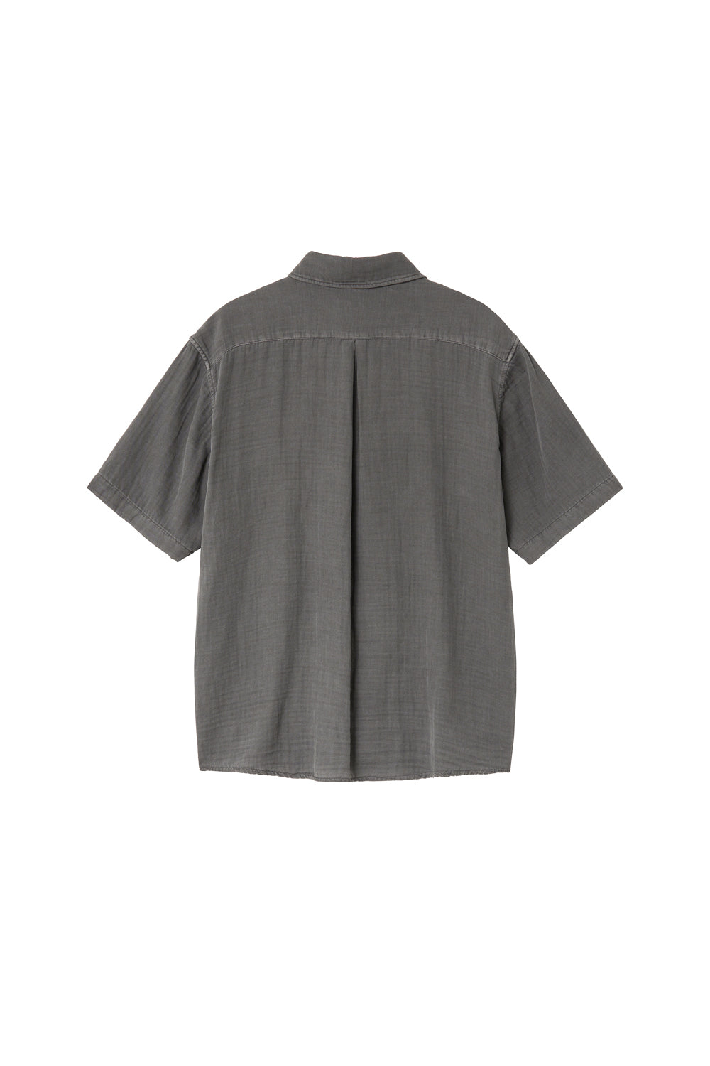 Hatchingroom - Loosed Shirt Double Face (Charcoal) product image 2 | TRAB K-Fashion Australia