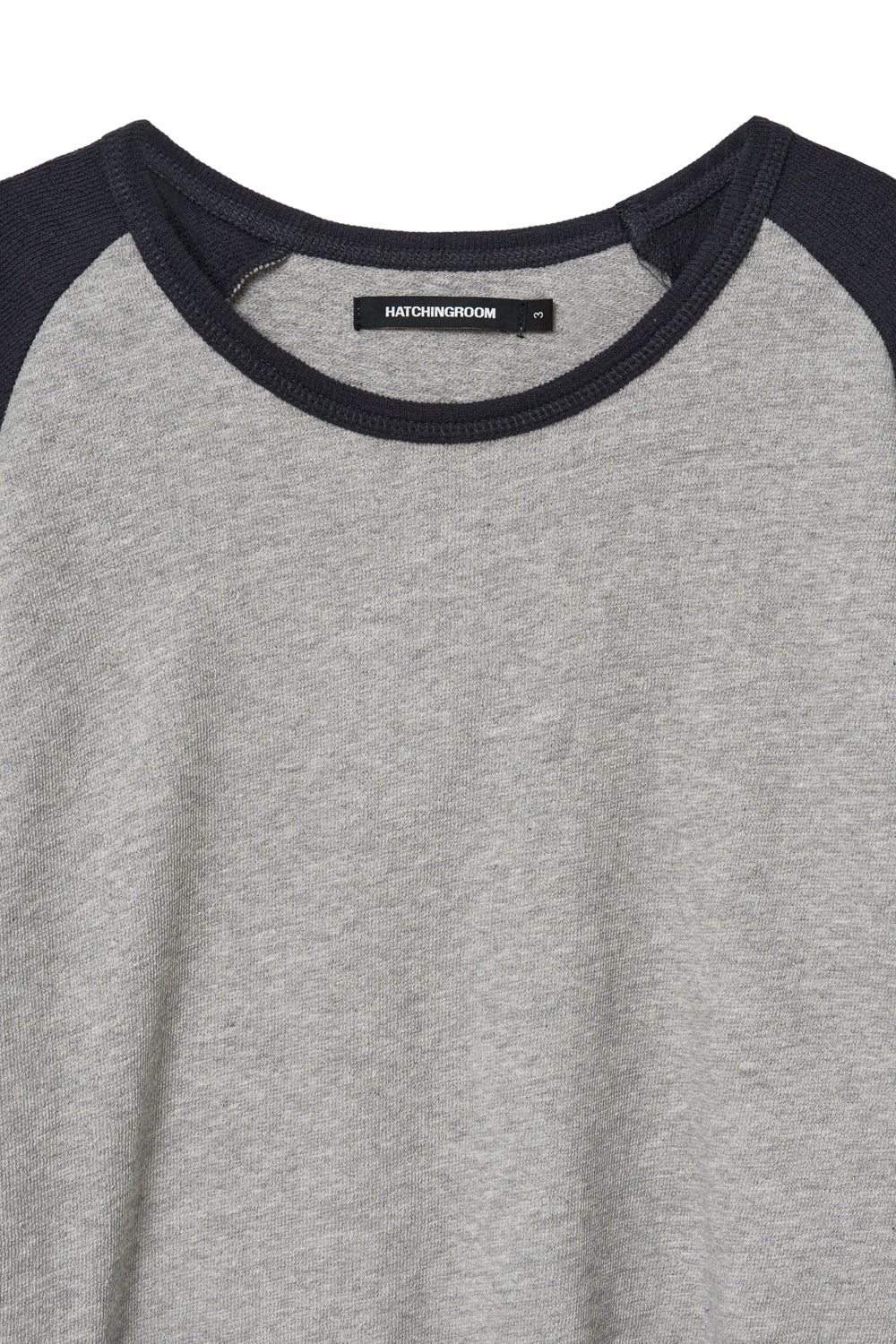 Hatchingroom - Raglan Tee Blue (Charcoal/M.Grey) product image 3 | TRAB K-Fashion Australia