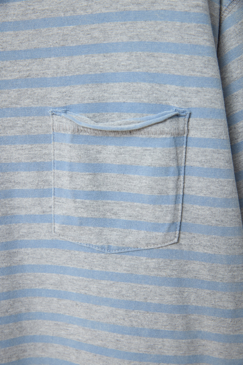 Hatchingroom - VTG Bold Stripe Pocket Tee Sky (Blue) product image 4 | TRAB K-Fashion Australia
