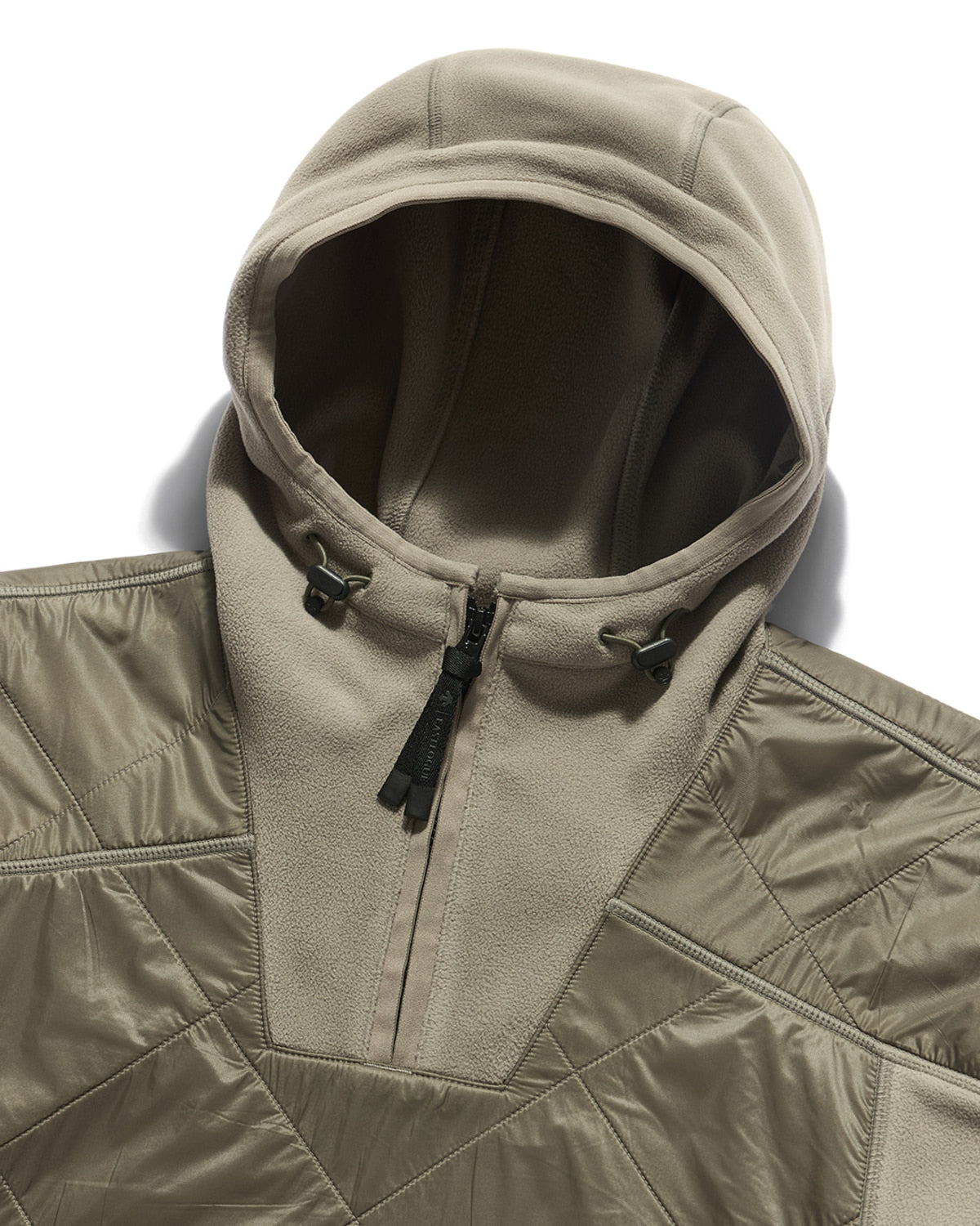 Eastlogue - Quilted Mixed Pullover (Sand Beige) product image 7 | TRAB K-Fashion Australia