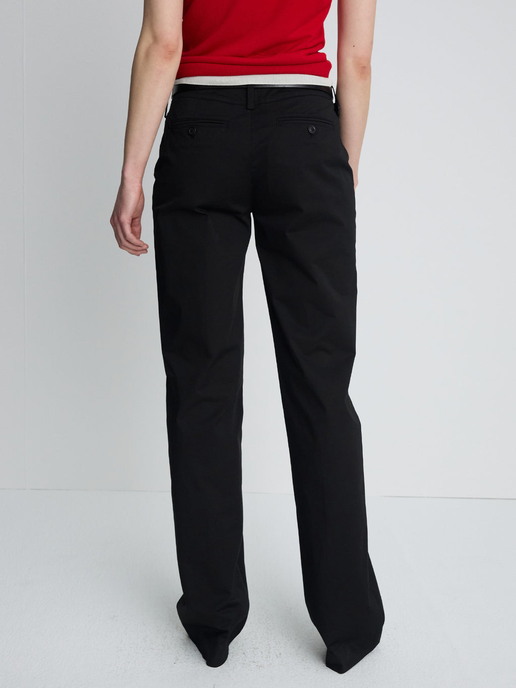 Tonywack - Cotton Straight Trousers (Black) product image 6 | TRAB K-Fashion Australia