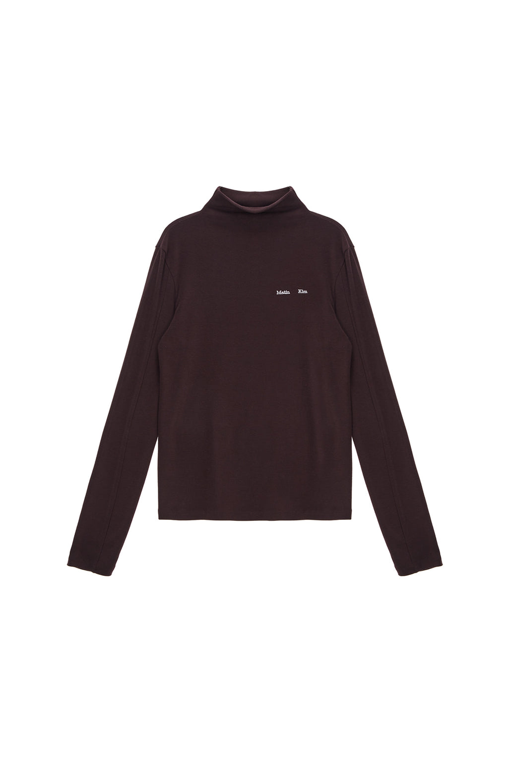 Matin Kim - Basic Turtle Neck (Brown) product image 1 | TRAB K-Fashion Australia