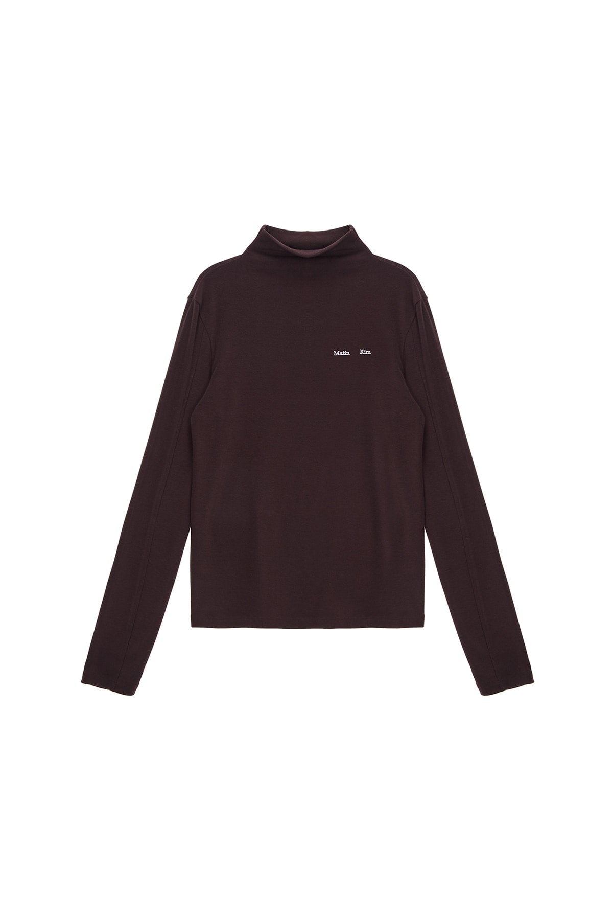Matin Kim - Basic Turtle Neck (Brown) product image 1 | TRAB K-Fashion Australia