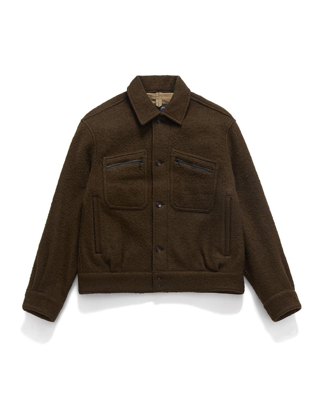 Eastlogue - Workers Blouson (Olive Brown) product image 1 | TRAB K-Fashion Australia