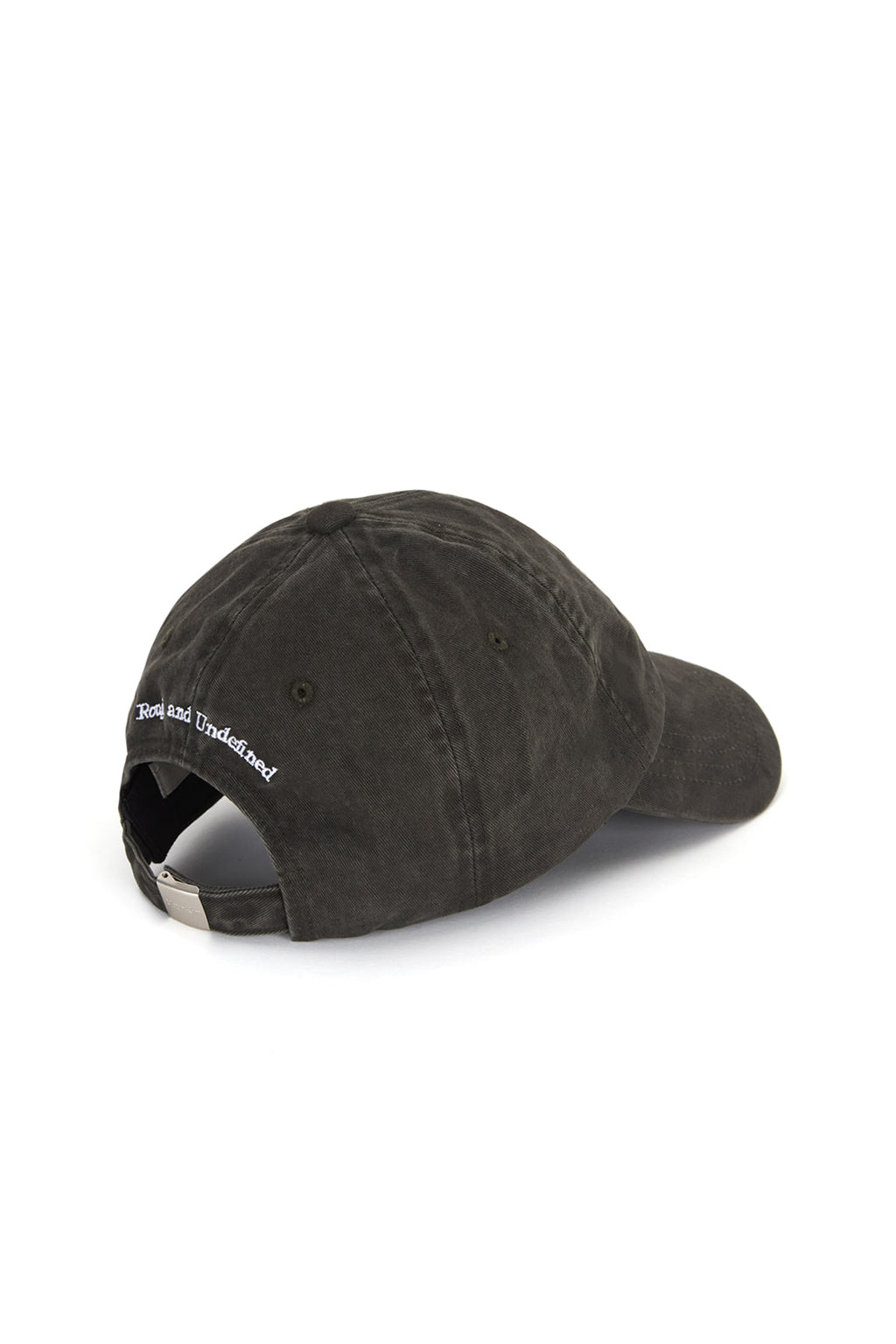 Matin Kim - Matin Mini Logo Ball Cap (Charcoal) product image 4 | TRAB K-Fashion Australia