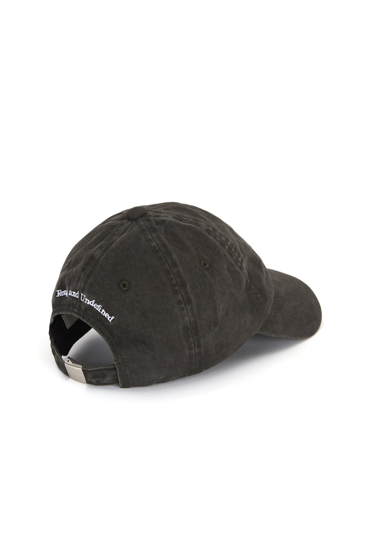 Matin Kim - Matin Mini Logo Ball Cap (Charcoal) product image 4 | TRAB K-Fashion Australia