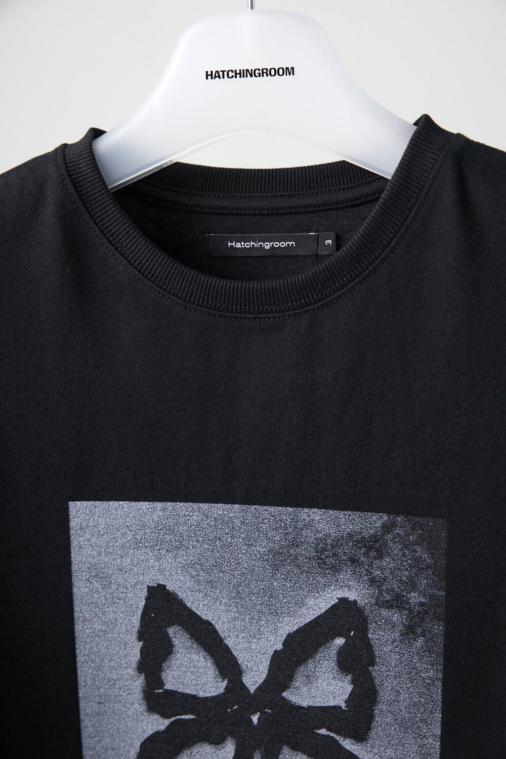 Hatchingroom - Bone Butterfly Tee (Black) product image 3 | TRAB K-Fashion Australia