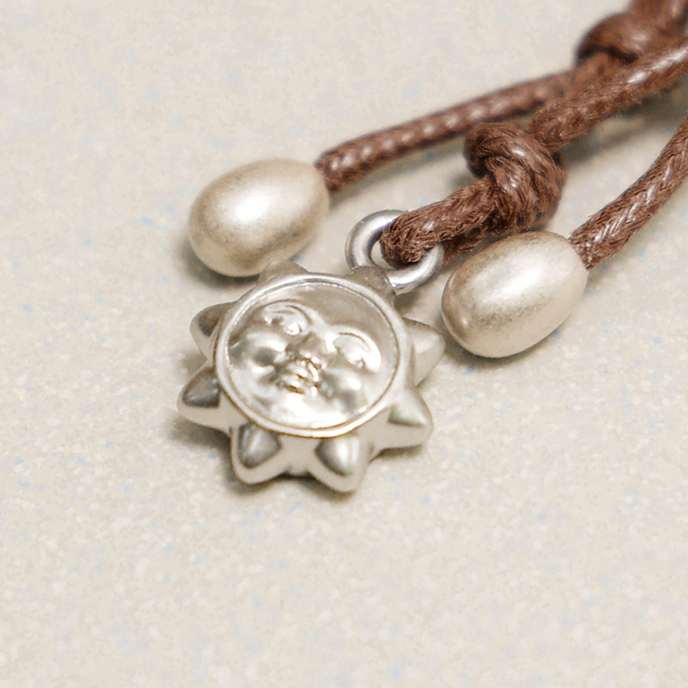 Towtow Archive - Minima Solar Necklace (Silver) product image 6 | TRAB K-Fashion Australia