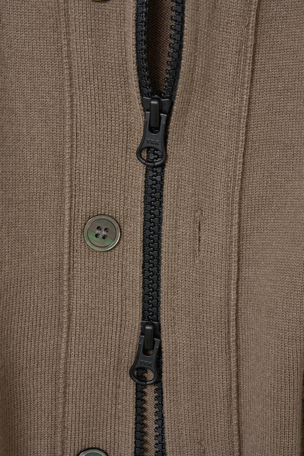 Hatchingroom - Zip Cardigan (Camel) product image 4 | TRAB K-Fashion Australia