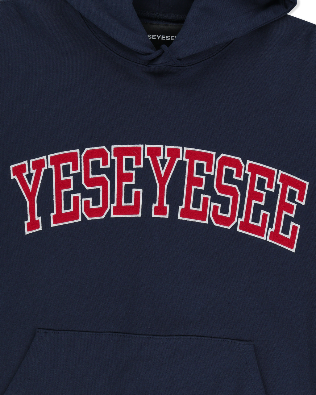 yeseyesee - Arch Logo Hoodie (Navy) product image 3 | TRAB K-Fashion Australia