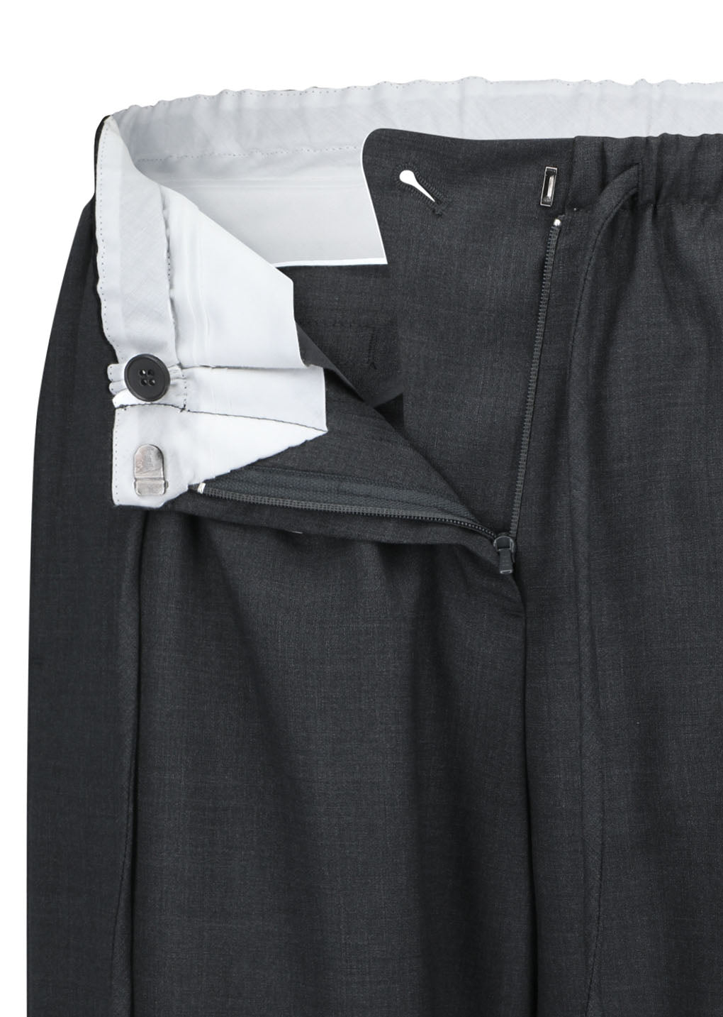 Amomento - Wool Banding Pants (Charcoal) product image 6 | TRAB K-Fashion Australia