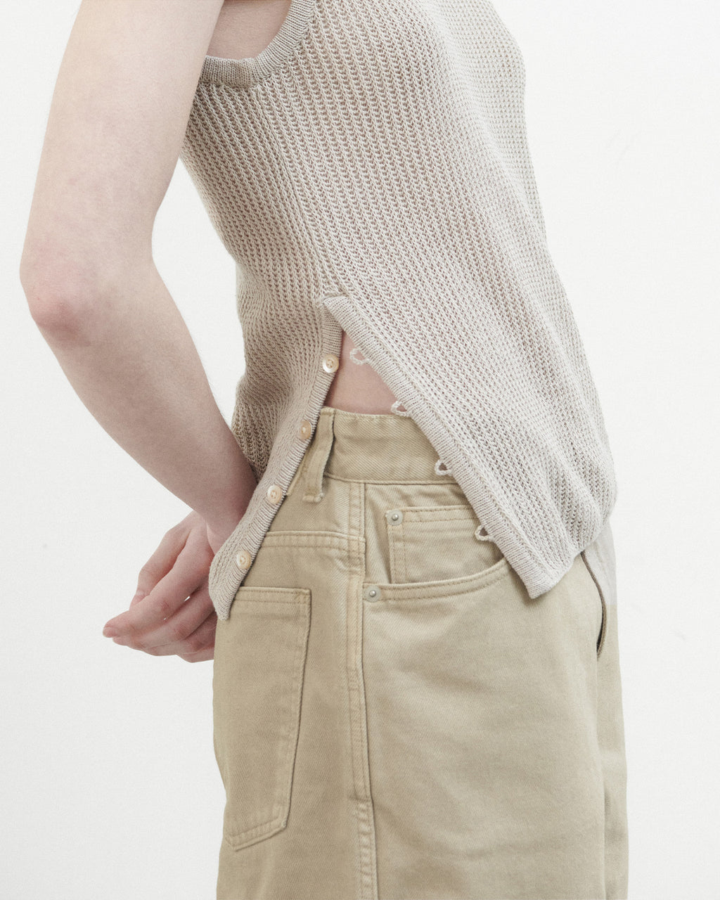 Brownyard - Straight Denim (Light Brown) product image 3 | TRAB K-Fashion Australia