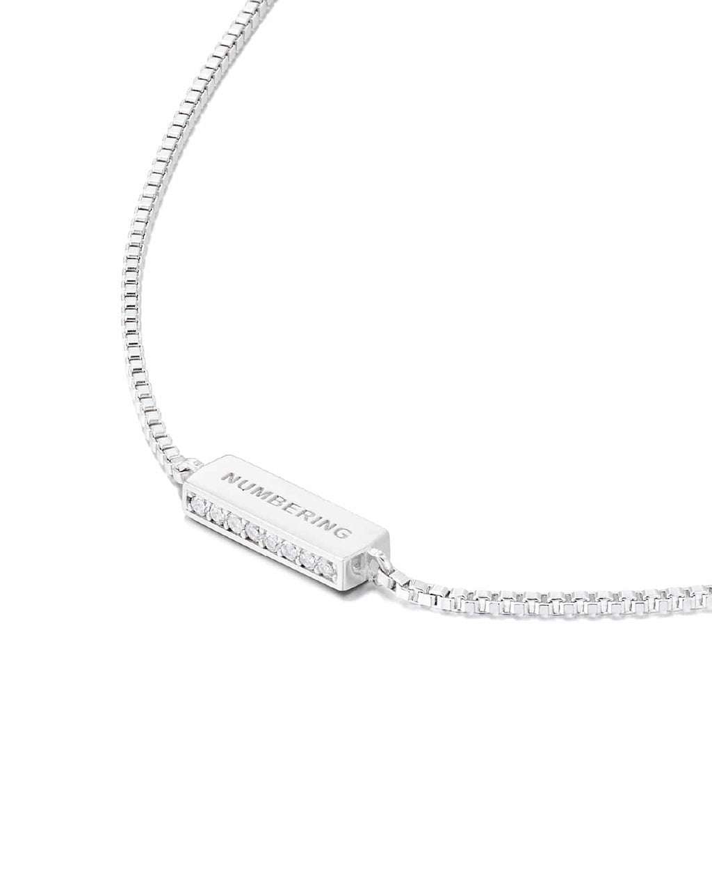 Numbering - Side Pave Bar Bracelet #3926 product image 5 | TRAB K-Fashion Australia
