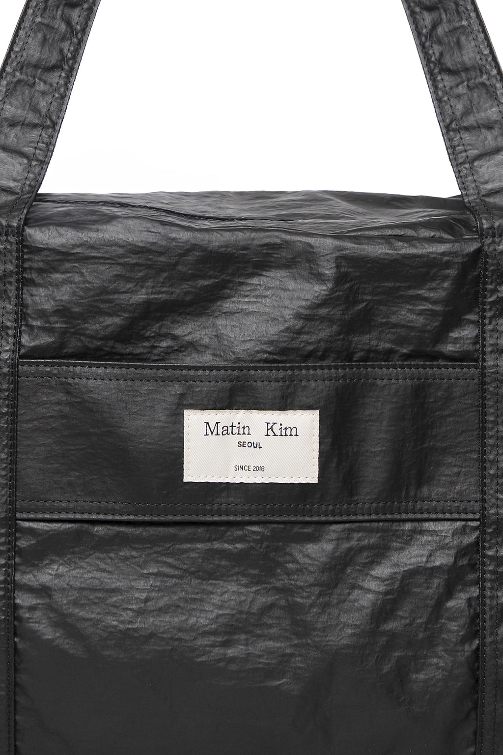 Matin Kim - Matin Utility Square Duffel Bag (Black) product image 4 | TRAB K-Fashion Australia