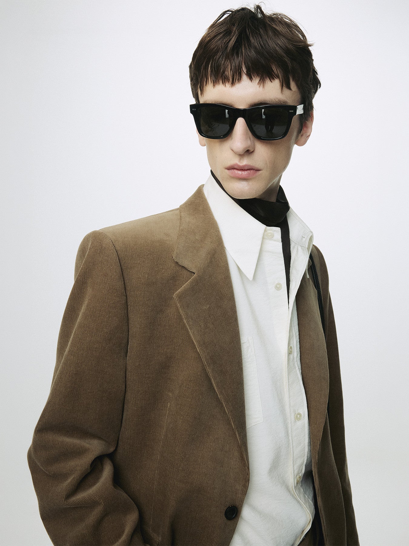 Tonywack - Corduroy Single-Breasted Jacket (Beige Taupe) product image 9 | TRAB K-Fashion Australia
