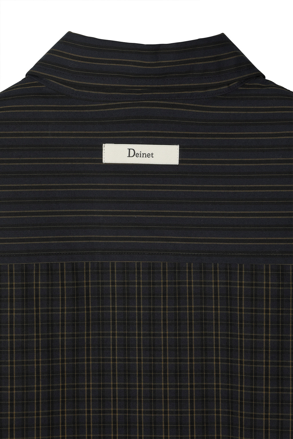 Deinet - Dual Pattern Structured Shirts (Navy) product image 13 | TRAB K-Fashion Australia