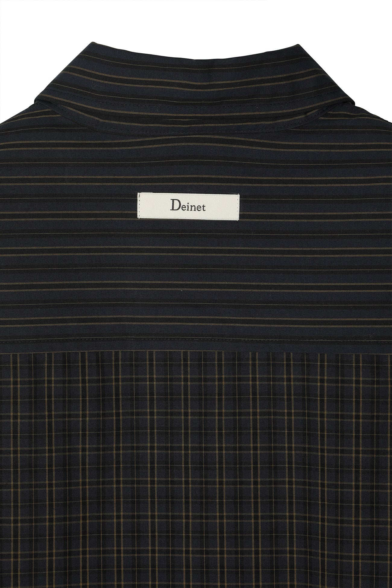 Deinet - Dual Pattern Structured Shirts (Navy) product image 13 | TRAB K-Fashion Australia