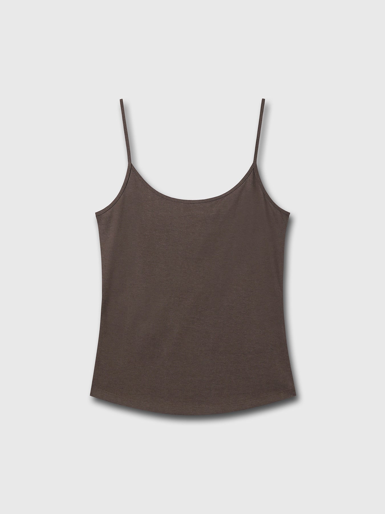 Tonywack - Cotton Lyocell Tank Top (Brown) product image 7 | TRAB K-Fashion Australia