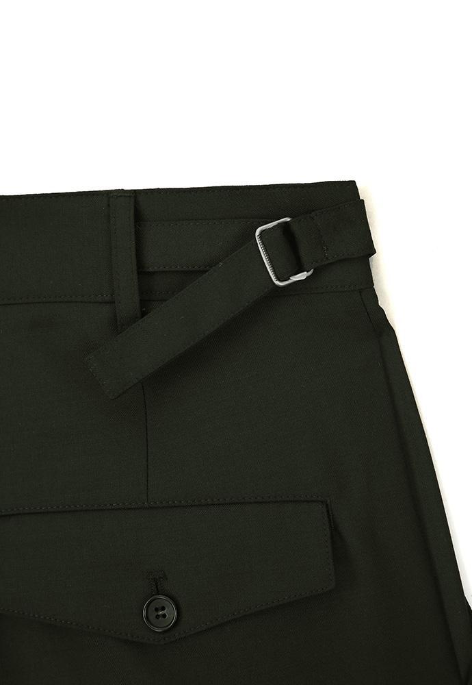 Art if acts - Wool Side Two Tuck Pants (Khaki) product image 13 | TRAB K-Fashion Australia