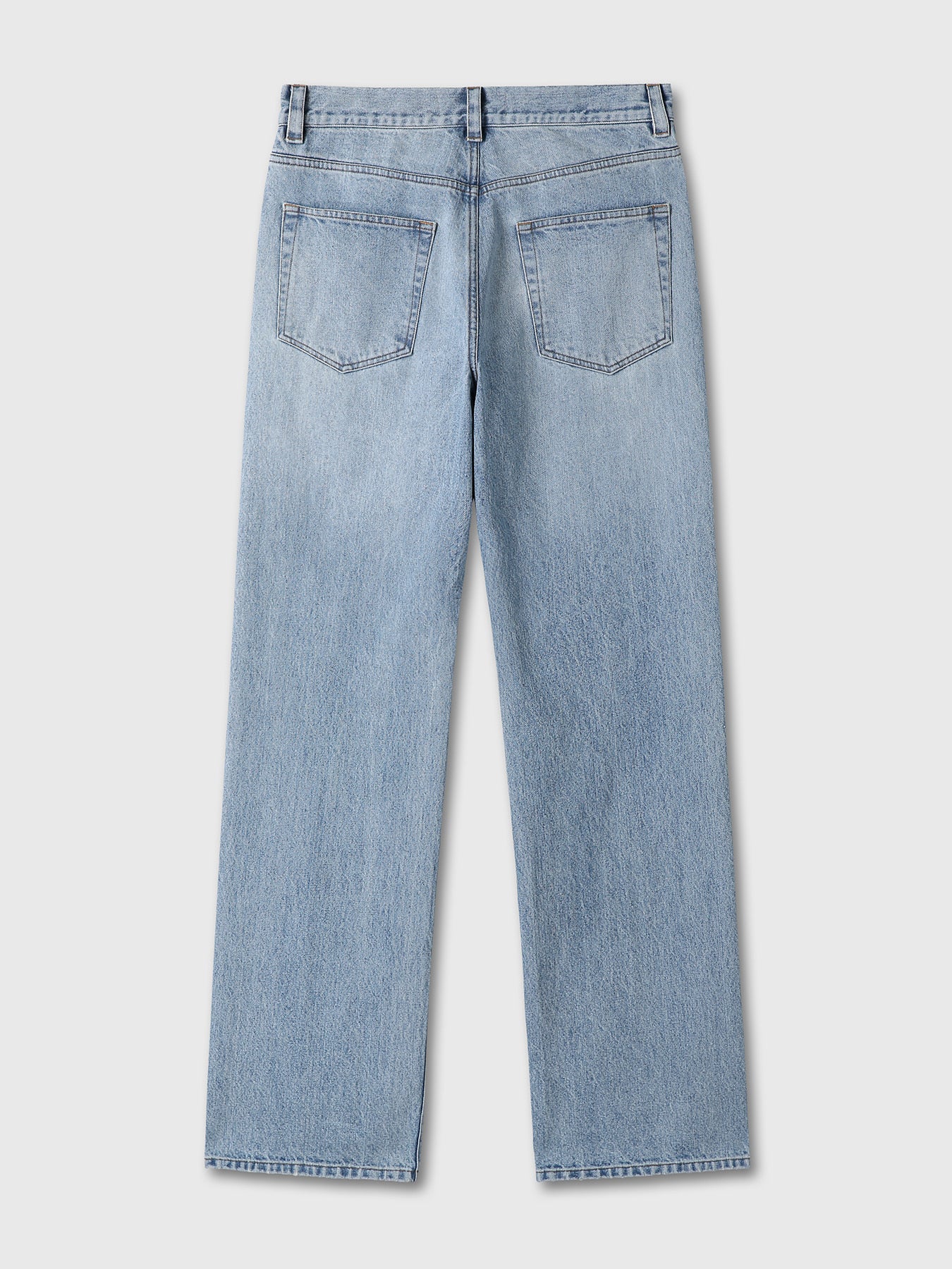 Tonywack - Straight-Leg Denim Jeans (Washed Light Blue) product image 8 | TRAB K-Fashion Australia