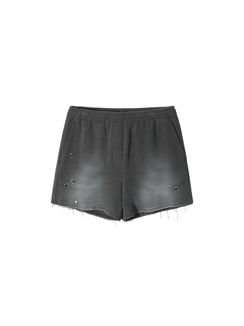 Kijun - Faded Stud Shorts (Charcoal) product image 8 | TRAB K-Fashion Australia