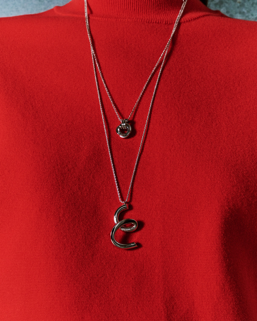 Numbering - Coil Spiral Statement Pendant Necklace #6820 product image 2 | TRAB K-Fashion Australia