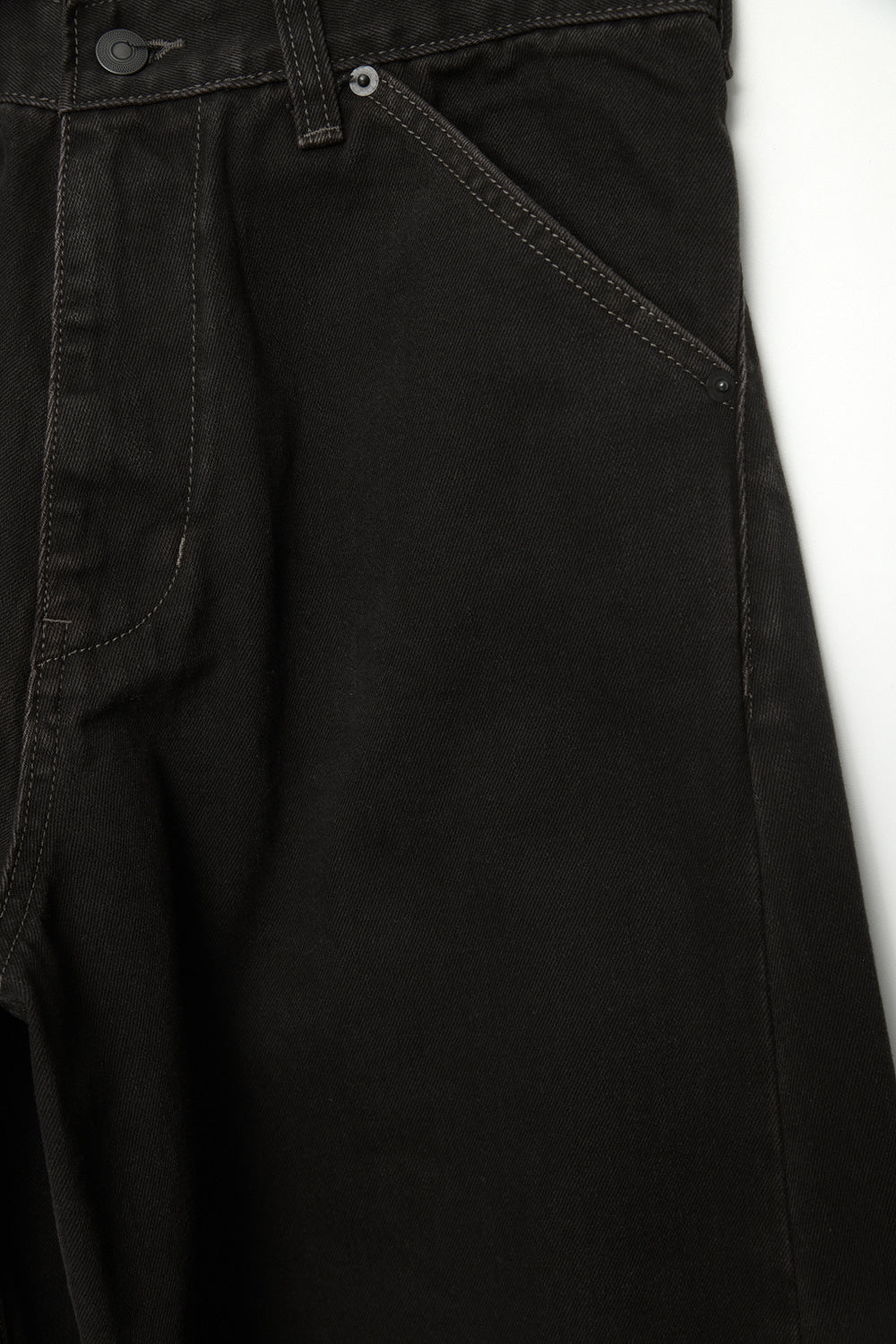 Hatchingroom - Wide Curve Jeans (Bleached Black) product image 3 | TRAB K-Fashion Australia