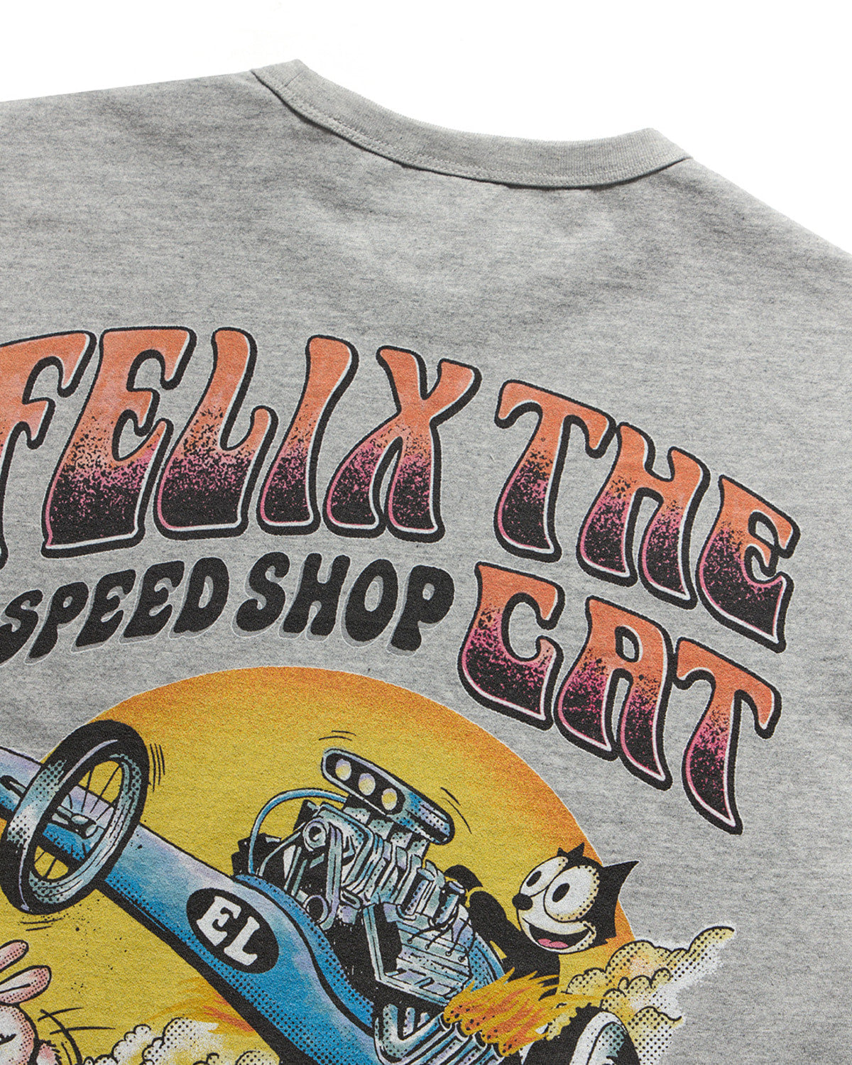 Eastlogue - Feilx Speedster Raceing T-shirts (Melange Grey) product image 4 | TRAB K-Fashion Australia