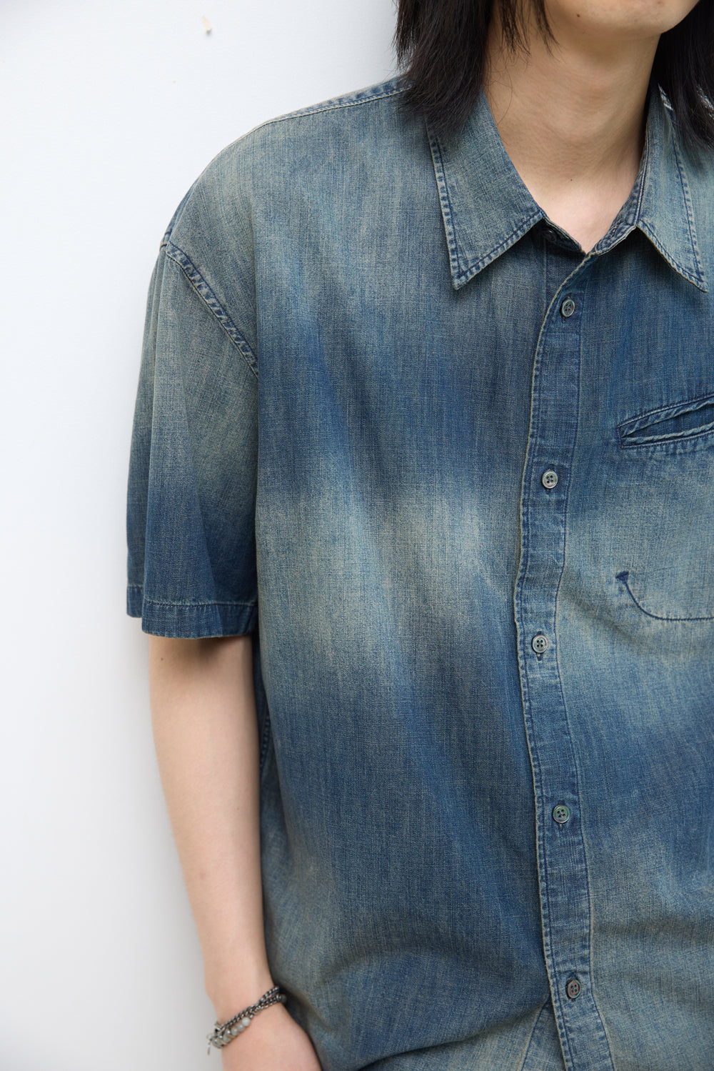 Hatchingroom - Over Shirt Denim (Blue) product image 13 | TRAB K-Fashion Australia