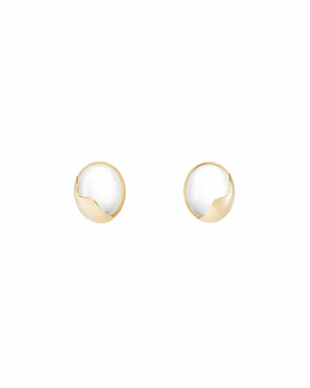 Numbering - Ellipse Glass Earrings #5205 product image 6 | TRAB K-Fashion Australia