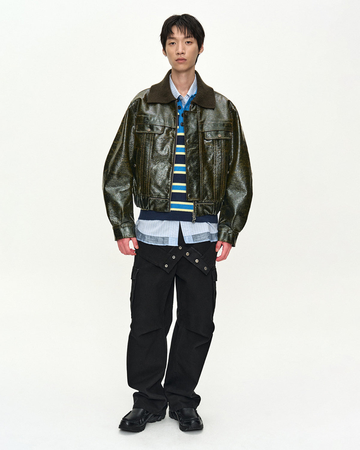 Andersson Bell - Ortega26 Bomber Jacket (Khaki) product image 3 | TRAB K-Fashion Australia