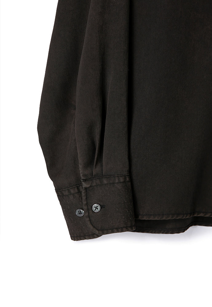 Art if acts - Tencel Two Pocket Shirt (Faded Black) product image 12 | TRAB K-Fashion Australia