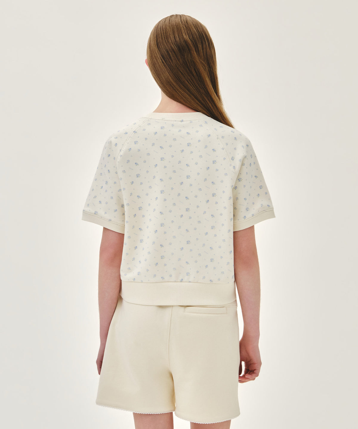Marithe & Francois Girbaud - Vintage Classic Logo Half Sweatshirt (Flower) product image 3 | TRAB K-Fashion Australia