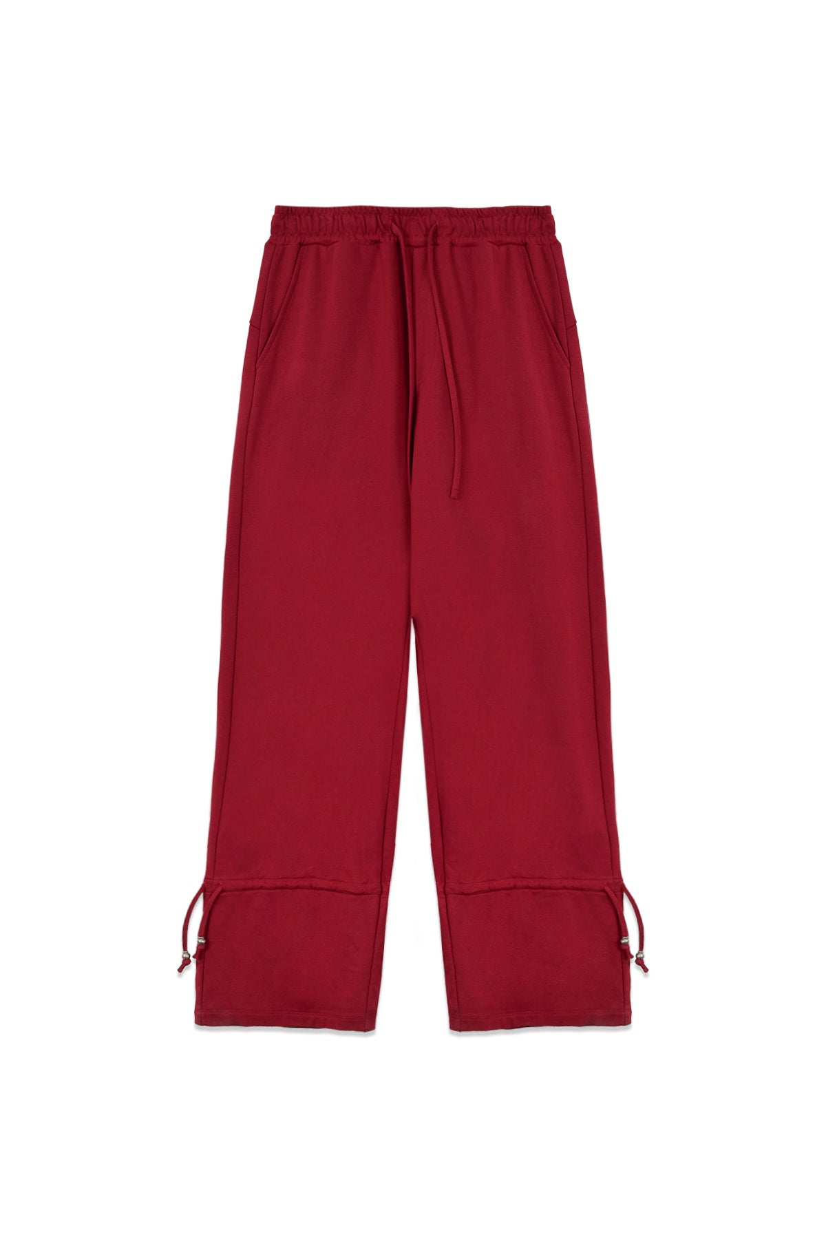 Matin Kim - String Detail Sweatpants (Red) product image 4 | TRAB K-Fashion Australia