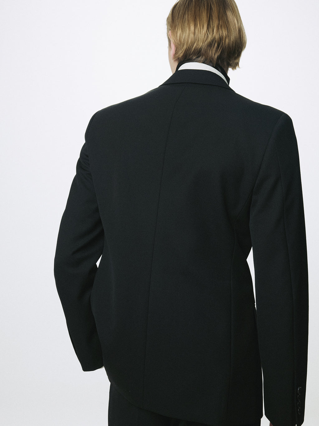 Tonywack - Wool Double-Breasted Tailored Jacket (Black) product image 9 | TRAB K-Fashion Australia